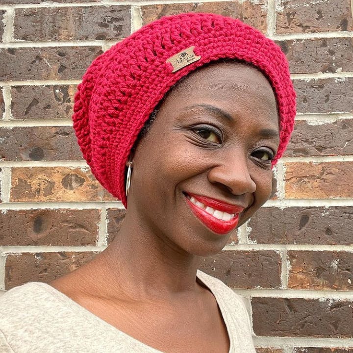 Knit and crochet for change and support Yarn for Menstrual Health